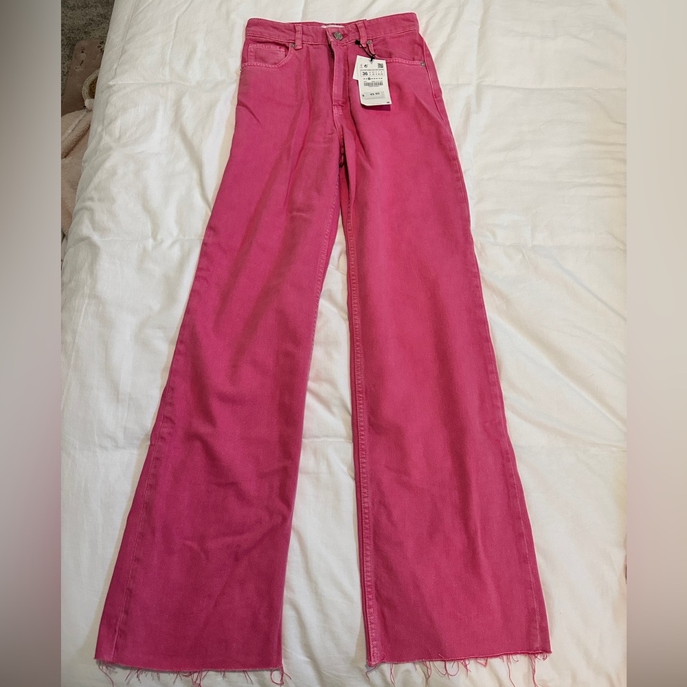 Pink Zara Jeans